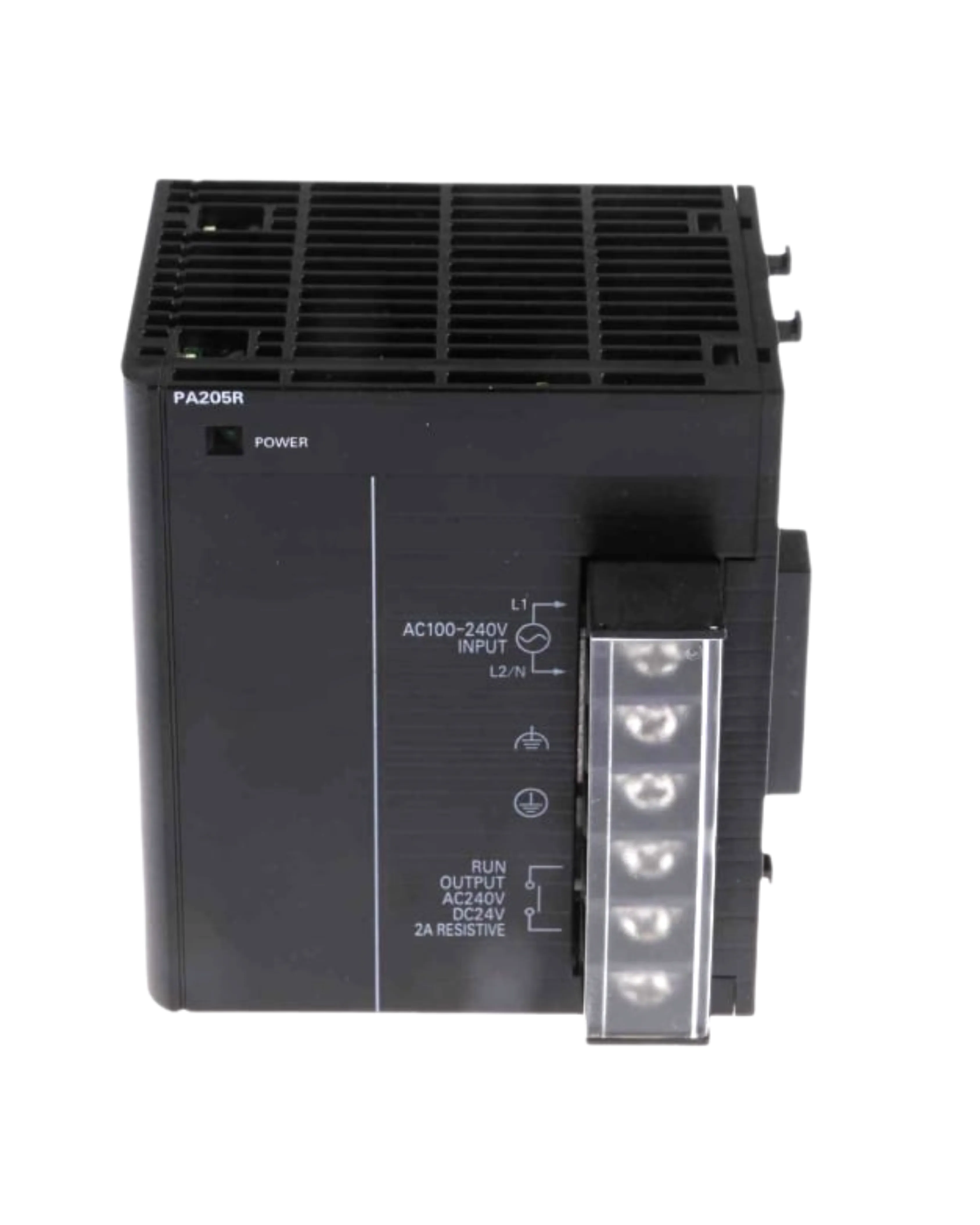 Omron CJ1W-PA205R CJ-Series AC Power Supply Unit with RUN Output — Omron Power Supply